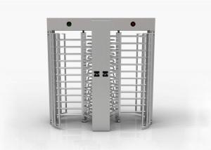China 40W Mechanical Solenoid Lock Full Height Turnstile 30person/min wholesale
