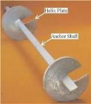 Customized High Strength Galvanized Steel Ground Helical Screw Anchor Bolt for
