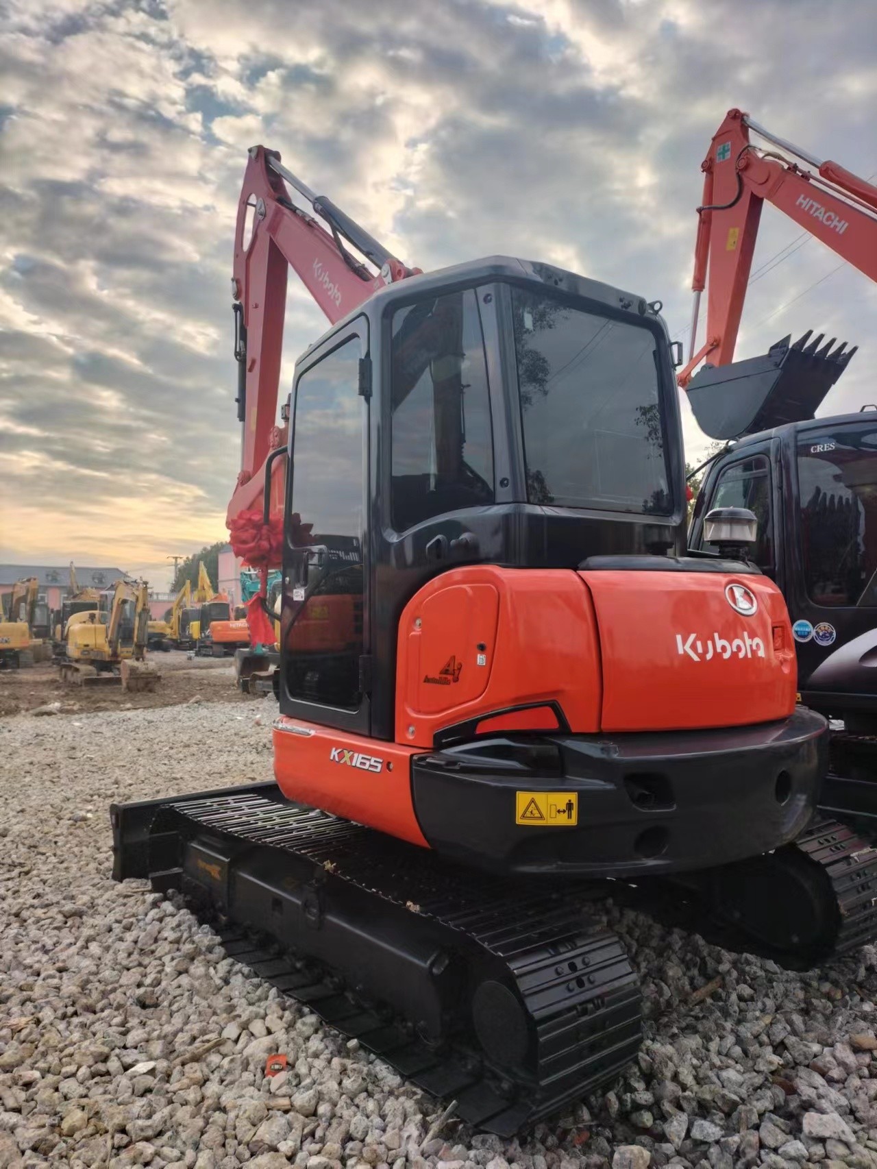 Used Kubota Digger KX165 Secondhand 6.5ton Small Type Mini Crawler Excavator