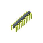 1.27mm 0.40SQ Pin Header Single Row Straight Right Angle