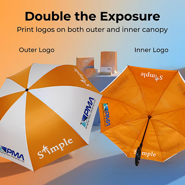 Market Upside Down Umbrella