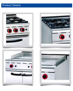 China Powerful Commercial Hotel Equipment Burns 4pcs with Temperature Control Range 120～330C wholesale