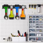 Wall Mounted Power Tool Storage Organizer Plant Fiber Type Power Tool Storage