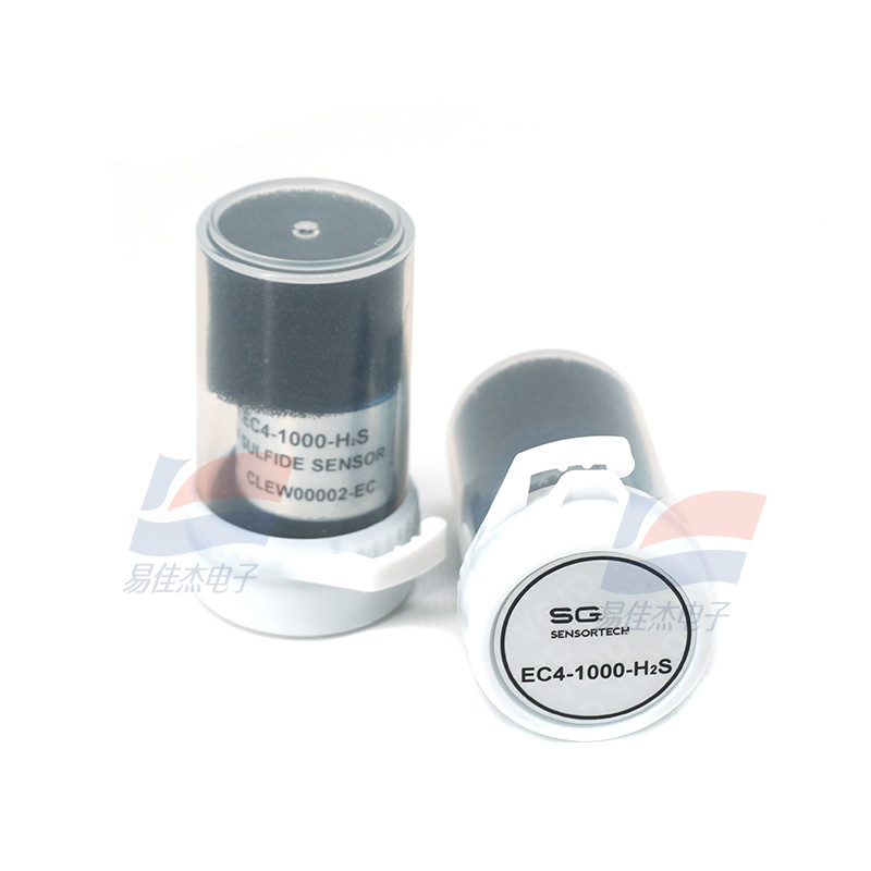 EC4-1000-H2S Hydrogen Sulfide Gas Sensor 2 Years In Clean Air Quick T90 Response Time and High Resolution