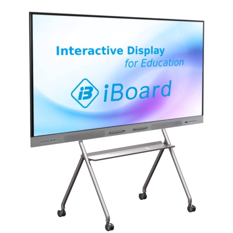 86 Inch Interactive Touch Screen Monitor Interactive Boards With Mobile Stand