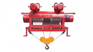 China CD1/MD1 Type Light Duty 5 Ton Electric Wire Rope Hoist For Construction wholesale