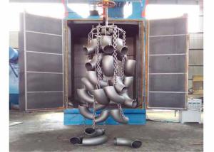 China Carbon Steel Elbow Pipe Fitting 219mm Shot Blasting Machine wholesale