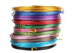 China Bright Gold Color Small Coil Thin Painted Colored Steel Wire  0.4mm wholesale