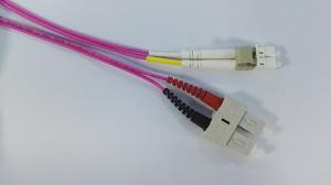 China 1M 3M LC TO SC Patch Cord OM4 Fiber Optic Patch Cord wholesale