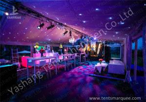 China Hard Aluminum Framed Big Wedding Tents Luxury Lighting and Trussed Decorated wholesale