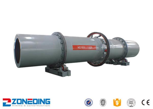 Small Rotary Drum Dryer Rotary Drying Equipment For Building Material 1 Year