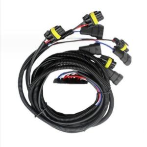 China Pure Copper Auto Electrical Wiring Harness Black Wiring Loom Assembly wholesale