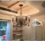 Vintage resin chandelier for living room bedroom home retro loft Chandelier(WH