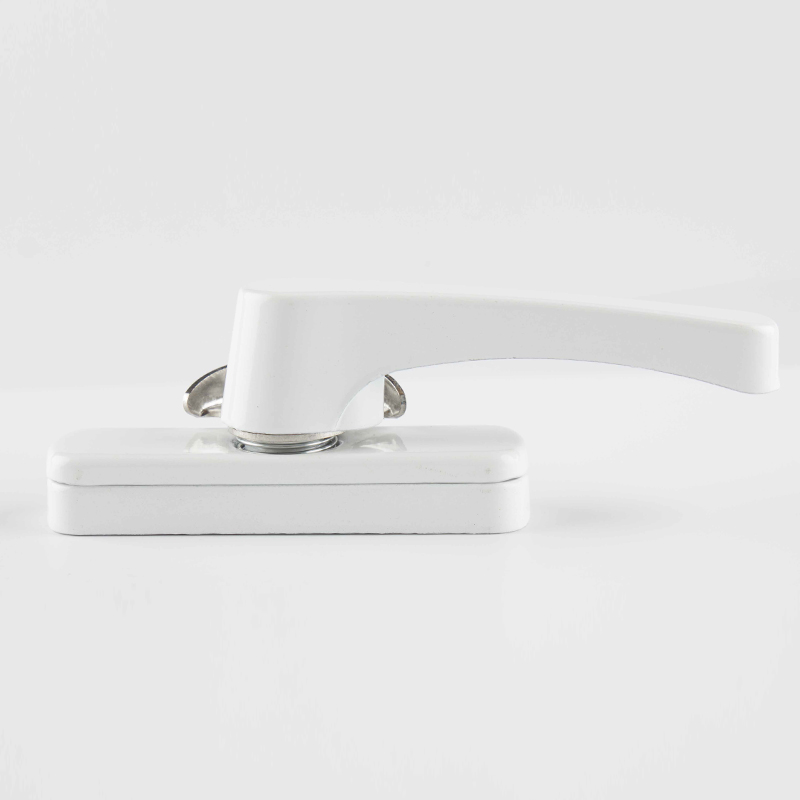 98mm Handle Length Aluminum Accessories Sliding Window Crescent Lock with Hook Weight 119g