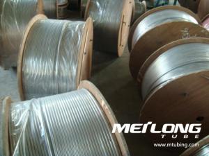China Incoloy Alloy 825 Precision Capillary Coiled Tubing High Tensile Strength wholesale
