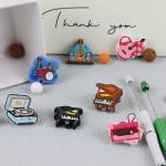 Eco Friendly Silicone Personalised Teething Beads For Keychains Bracelet