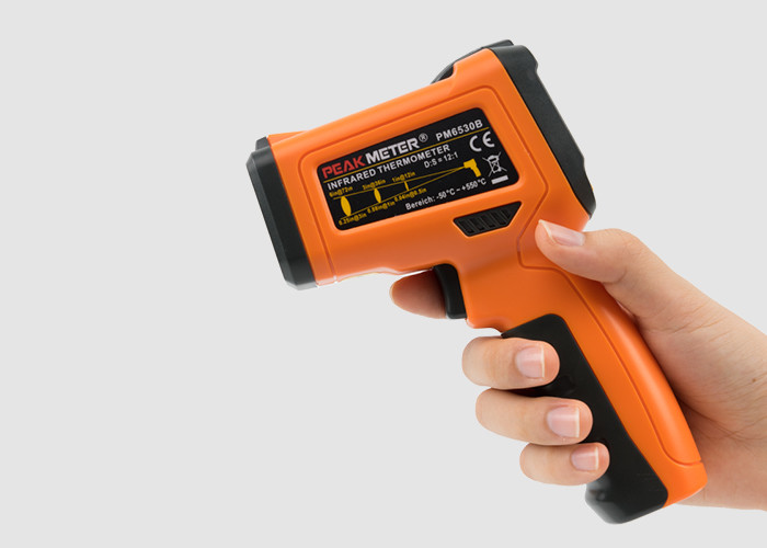 Custom Handheld Infrared Thermometer K - Type Temperature Probe Super Quick Response