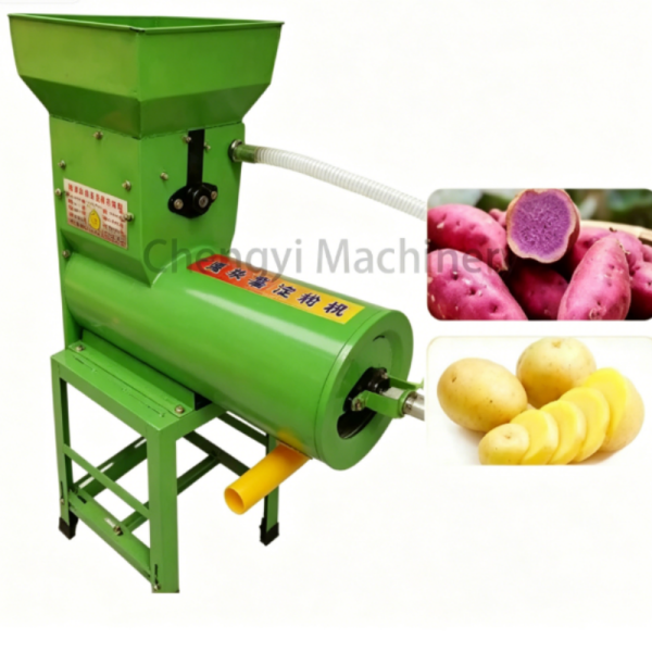 Durable Iron Root Tuber Starch Separator Machine Efficient Extraction Processing Equipment