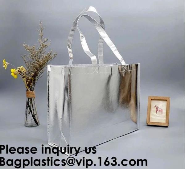 Factory New Design Laminated Pp Non Woven Shopping Bag Custom Printed Logo Gift