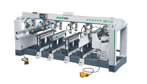 China Office Furniture Vertical Horizontal Wood Boring Machine 6 Head Woodworking Drilling Machine wholesale