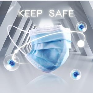 China Surgical OEM 17.5*9.5cm Disposable Earloop Face Mask wholesale