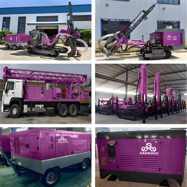 Reverse Circulation Drilling Rig Power 132KW Hydraulic Core Drilling Rig Crawler Drilling Machine