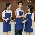Washable Chef Work Apron Unisex Cooking Adjustable Bib Apron