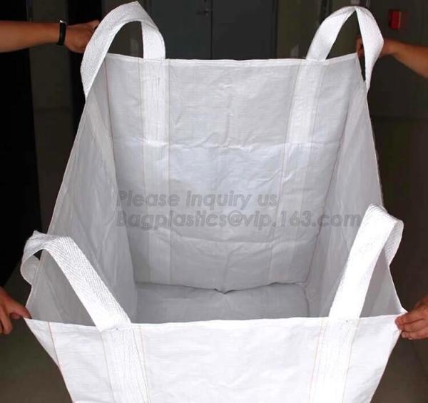 big bulk bag 1.5 ton pp woven big bulk FIBC bags grain wheat flour super sack