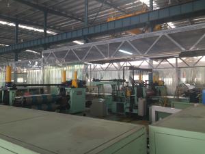 China Horizontal Metal Cutting Machine Double Uncoiler For Steel Coil Cut wholesale