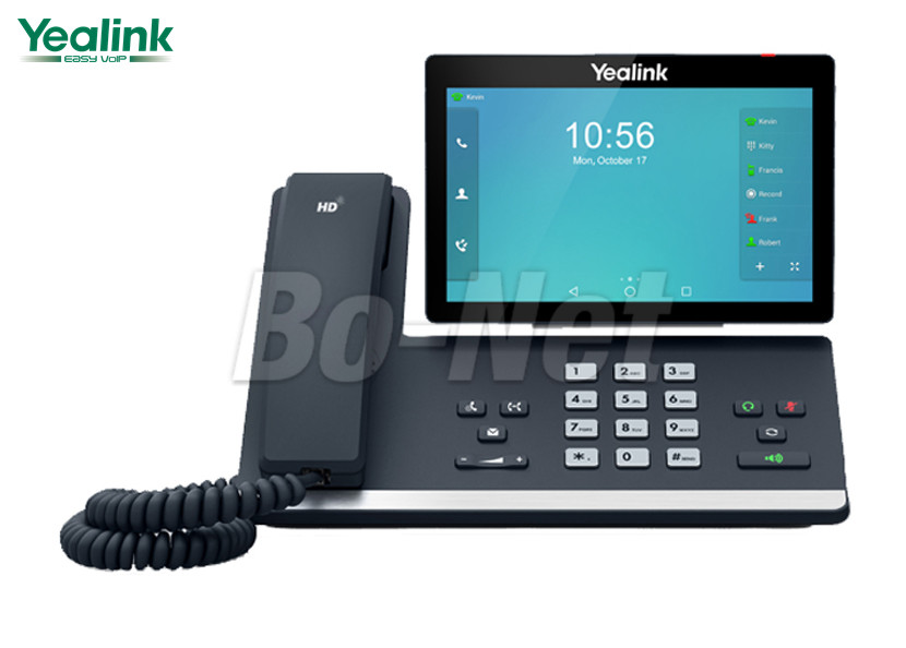 USB Headset Voip IP Phone HD Video / Voice New Yealink SIP-T58A Gigabit Interface