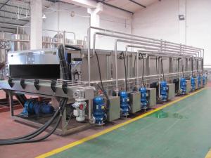 China 2000 Bottles Small Tunnel Pasteurizer Increasing Biological Stability wholesale