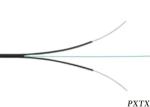 Fiber Optic FTTH Drop Wire 2 Core Flat Cable Corning Indoor Outdoor Fiber Cable