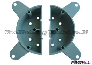 China Grey Fiber Storage Tray And Winding Wheel With Two Ears For Fiber Termination Box wholesale