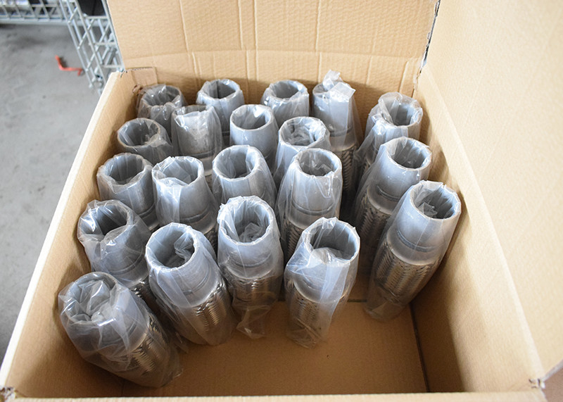 Universal 50.8×102mm Stainless Steel Exhaust Flex Pipe