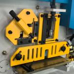 Hydraulic Ironworker Machine With Bending Shearing And Punching