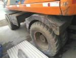 used wheel excavator dh150wd-7 2012 Korea doosan/daewoo DH130-5/DH150W-7/DH140W