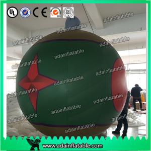 China Club Event Hanging 1.5m Lighting Decoration Inflatable Ball With Star Printing wholesale