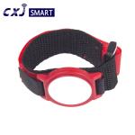 Contactless Fabric RFID NFC Bracelet Silicone Woven 1k Chips