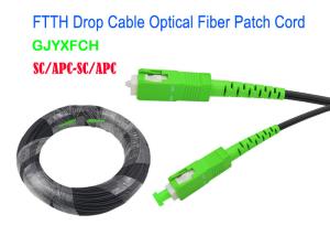 China GJYXFCH FTTH Drop Fiber Optical Patch Cord Aerial / Duct 0.25db CE Certificated wholesale