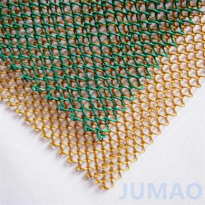 China Stainless Steel Painted Metal Mesh Chain Curtains Room Partition wholesale
