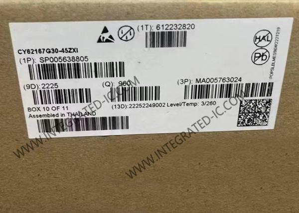 CY62167G30-45ZXI Memory IC Chip 16Mbit Paralle Asynchronous SRAM Memory IC TSOP