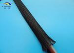 ROHS PET Braided mesh tube Cable Sleeves For cable protection