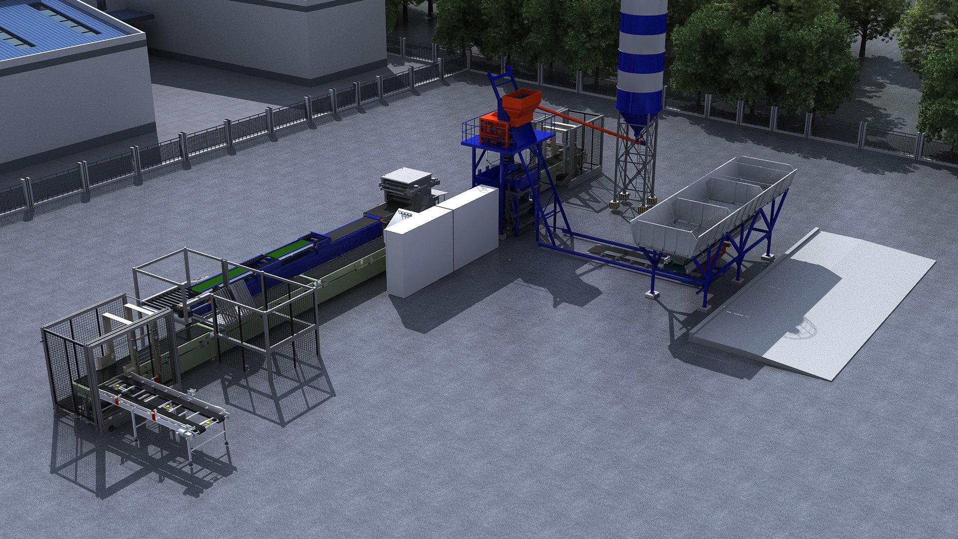 Wet Pre Cast Concrete Sandstone Colour Sleeper Machine Kerb Stone Manufacturing Machine