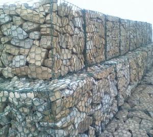 China Hot Dipped Galvanized 4mm Welded Wire Gabion Baskets For Retaining Wall wholesale