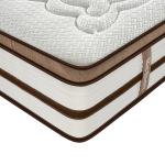 Full Size Latex Pocket Spring Coil Hotel Bed Mattress Double Compressed Foldable