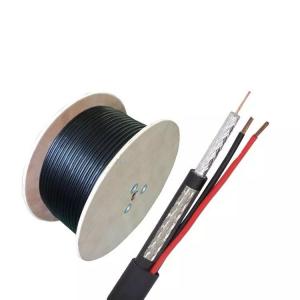China HD80+2×0.50 Coaxial cable Copper wire HD80 with power cable for CCTV communication antenna satellite cable wholesale