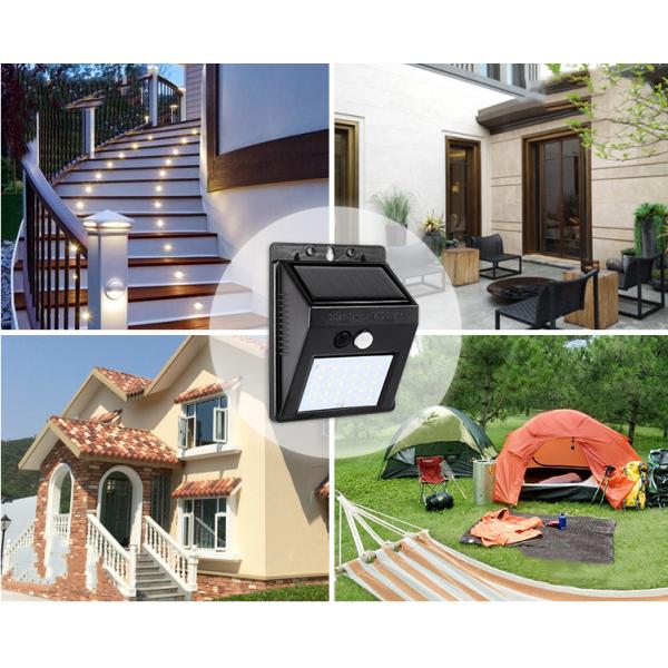 water proof security solar sensor wall light side lamp,ip65 waterproof outdoor garden led solar wall light pir 100 lumen