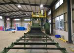 Small Shot Roller Conveyor Blast Machine For Cleaning Aluminum Parts / Channel