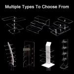 Wholesale Acrylic Sunglasses Display Stand Eyeglasses Showing Rack 3-layer POS