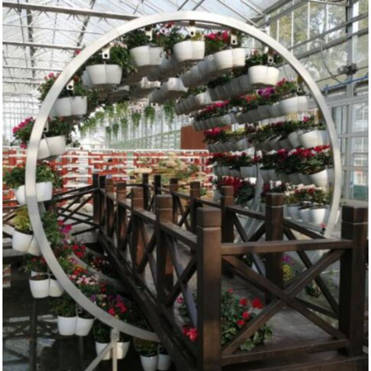 Rolling Hydroponic And Rotating Hydroponic Equipment For Vegetables Growing